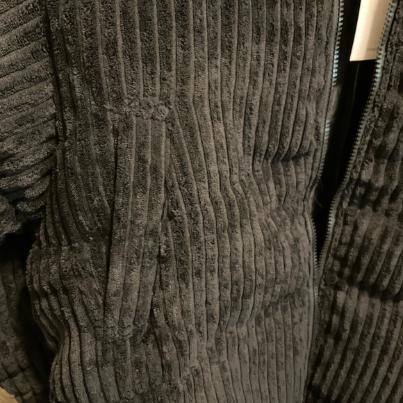 NWT, J.NNA Corduroy Puffer Jacket. Size Large. Black - Picture 6 of 8